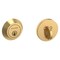 Baldwin Estate Lifetime Satin Brass Deadbolts 8241.044 - alternate 1